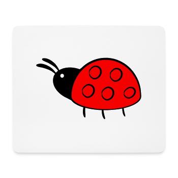 Ladybird - Mouse Pad (horizontal) - white - Front