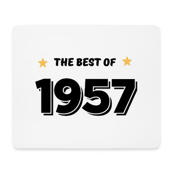 Das Beste von 1957 - Mousepad (Querformat) - Weiß - Vorne