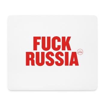 Fuck Russia – since 2014 - Mousepad (Querformat) - Weiß - Vorne