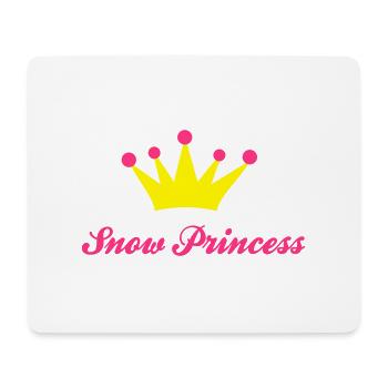 snow%2520princess - Mouse Pad (horizontal) - white - Front