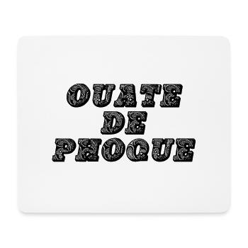 Ouate de phoque - Mouse Pad (horizontal) - white - Front