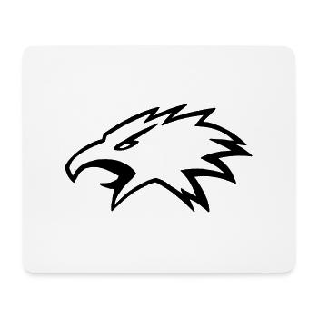 Victory Eagle - Mousepad (Querformat) - Weiß - Vorne
