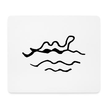 Nessie - Mouse Pad (horizontal) - white - Front