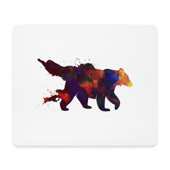 Bear - Mouse Pad (horizontal) - white - Front