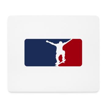 Skate world league - Mouse Pad (horizontal) - white - Front