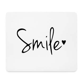 Laugh Smile - Mouse Pad (horizontal) - white - Front