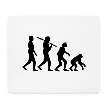 devolution - Mouse Pad (horizontal) - white - Front