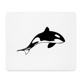 Orca - Mousepad (Querformat) - Weiß - Vorne