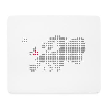 England - Mousepad (Querformat) - Weiß - Vorne