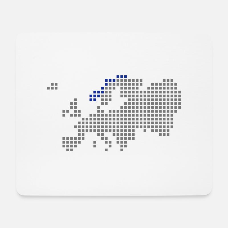 Norwegen - Mousepad (Querformat) - Weiß