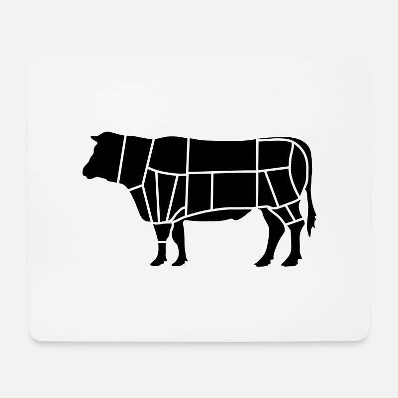 fleisch fleischer_b1 - Mousepad (Querformat) - Weiß