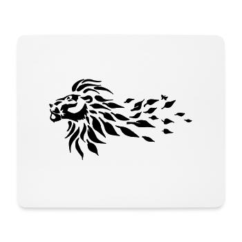Lion's Mane to Leaves Gift Color Customizable! - Mouse Pad (horizontal) - white - Front