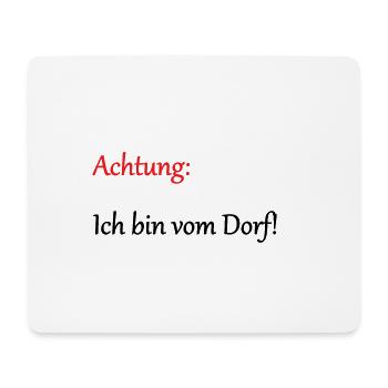 Dörfler - Mousepad (Querformat) - Weiß - Vorne