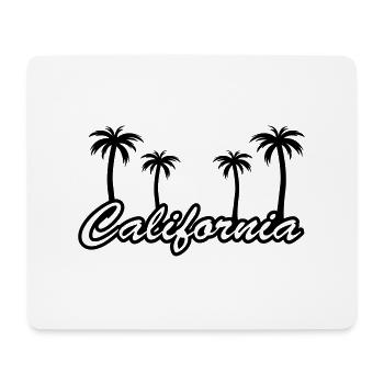 california2 - Mousepad (Querformat) - Weiß - Vorne
