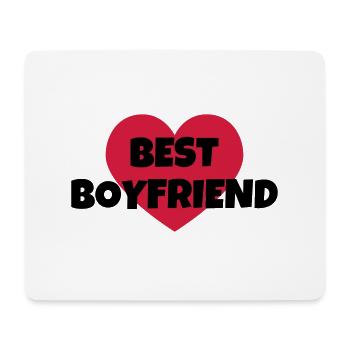 Love Girlfriend Boyfriend Liebe Amour Wedding - Mouse Pad (horizontal) - white - Front