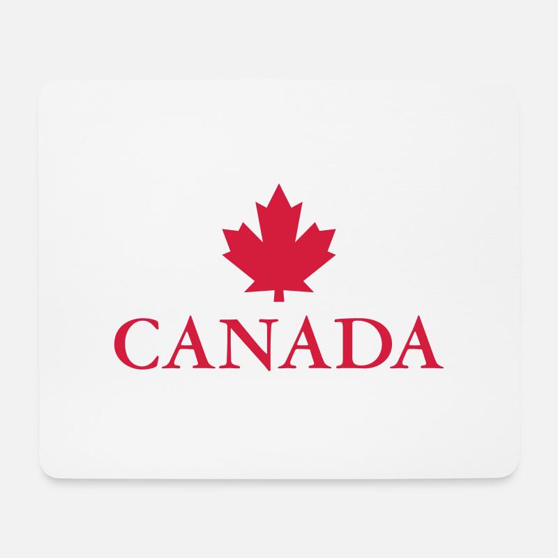 Canada Ottawa Ahorn Maple Leaf Kanada Amerika - Mousepad (Querformat) - Weiß
