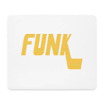 Funk 2 - Tapis de souris (format paysage) - blanc - Devant