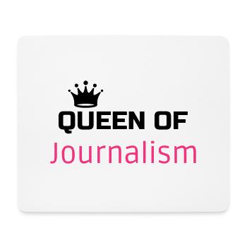 journaliste / journalisme / journal / reporter - Tapis de souris (format paysage) - blanc - Devant