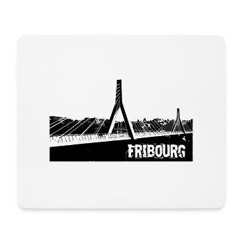 friborg freiburg fr suisse - Mouse Pad (horizontal) - white - Front