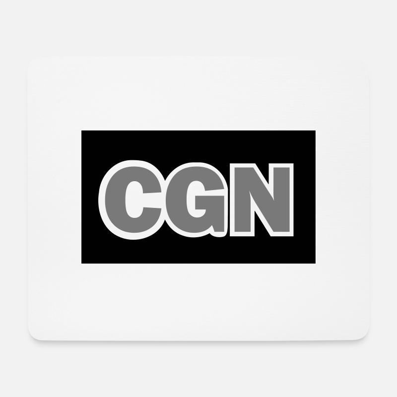 CGN - Mousepad (Querformat) - Weiß