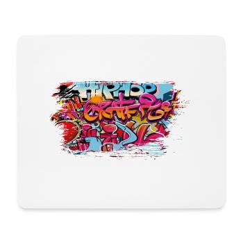 Graffiti - Mouse Pad (horizontal) - white - Front