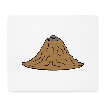 Mole Hill Mountain - Mouse Pad (horizontal) - white - Front
