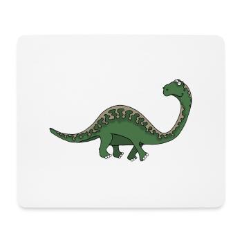 Dino 5 - Mouse Pad (horizontal) - white - Front