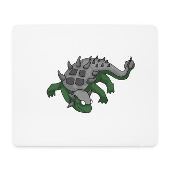 Dino 13 - Mousepad (Querformat) - Weiß - Vorne