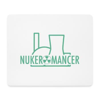 nukeromancer - Mousepad (Querformat) - Weiß - Vorne