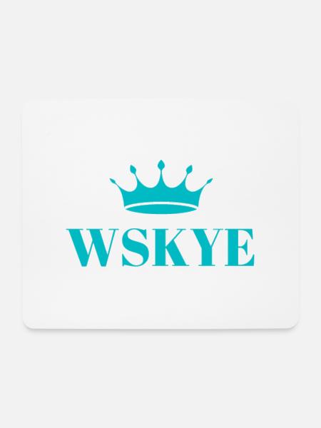 wskye - Mousepad (Querformat) - Weiß