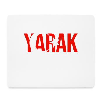 Yarak Schwanz Türke Türkei Türken Dummer Spruch - Mousepad (Querformat) - Weiß - Vorne
