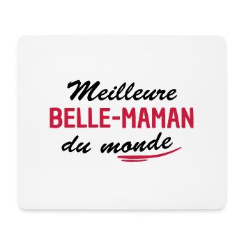 meilleure belle-maman du monde - Tapis de souris (format paysage) - blanc - Devant