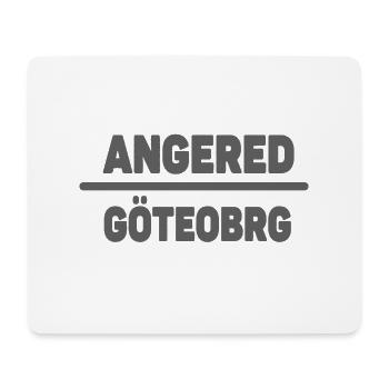Göteborg en colère - Tapis de souris (format paysage) - blanc - Devant