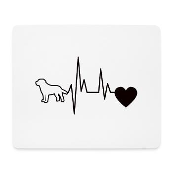 Hunde Labrador Haustier Hund Geschenk Hundehalter - Mousepad (Querformat) - Weiß - Vorne