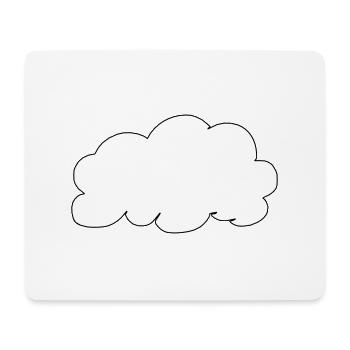 Weather Cloud Clouds Rain Sky Vector 18 - Mouse Pad (horizontal) - white - Front
