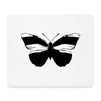 Butterfly Nature Butterflies Vector 2 - Mouse Pad (horizontal) - white - Front