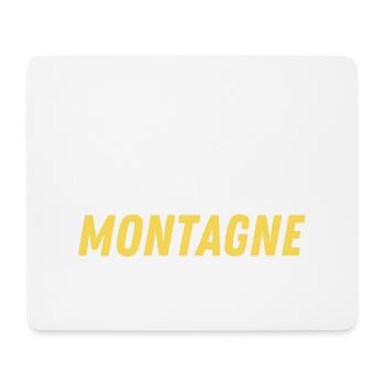 team montagne - Tapis de souris (format paysage) - blanc - Devant