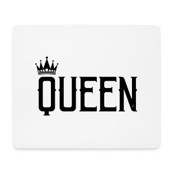 queen - Mousepad (Querformat) - Weiß - Vorne