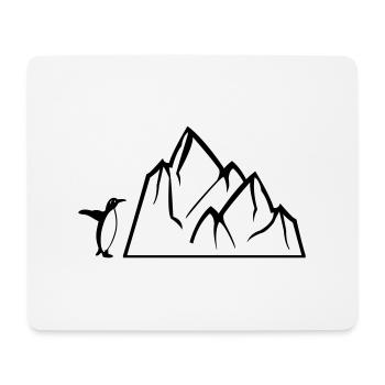 Penguin - Mouse Pad (horizontal) - white - Front