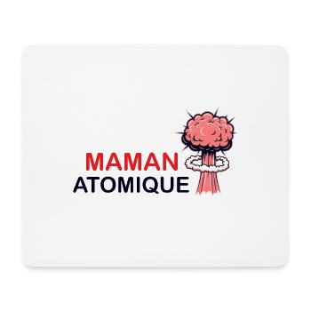 Maman Atomique - Tapis de souris (format paysage) - blanc - Devant