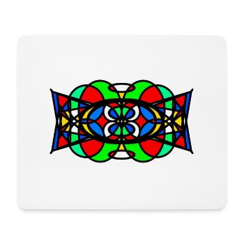 Pattern - Mouse Pad (horizontal) - white - Front