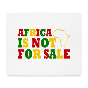 africa is not for sale - Tapis de souris (format paysage) - blanc - Devant