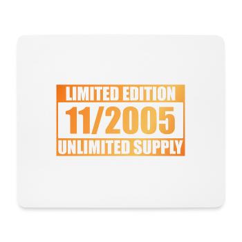 18th Anniversary Limited Edition - ꝏ Supply 11/2005 - Tapis de souris (format paysage) - blanc - Devant
