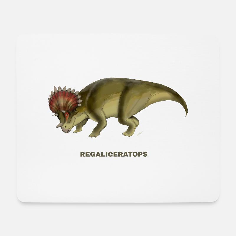 LICORICERATOPS - Mouse Pad (horizontal) - white