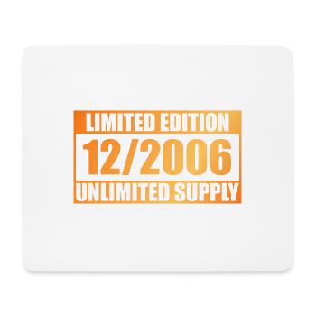 17th Anniversary Limited Edition - ꝏ Supply 12/2006 - Mouse Pad (horizontal) - white - Front