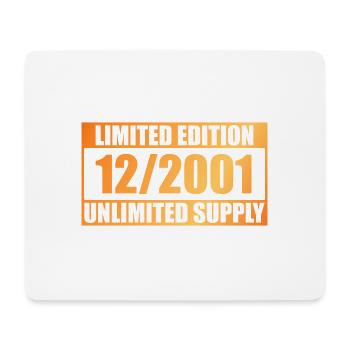 Édition limitée 22e anniversaire - ꝏ Supply 12/2001 - Tapis de souris (format paysage) - blanc - Devant