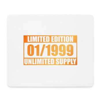 25th Birthday Limited Edition - ꝏ Supply 01/1999 - Mouse Pad (horizontal) - white - Front