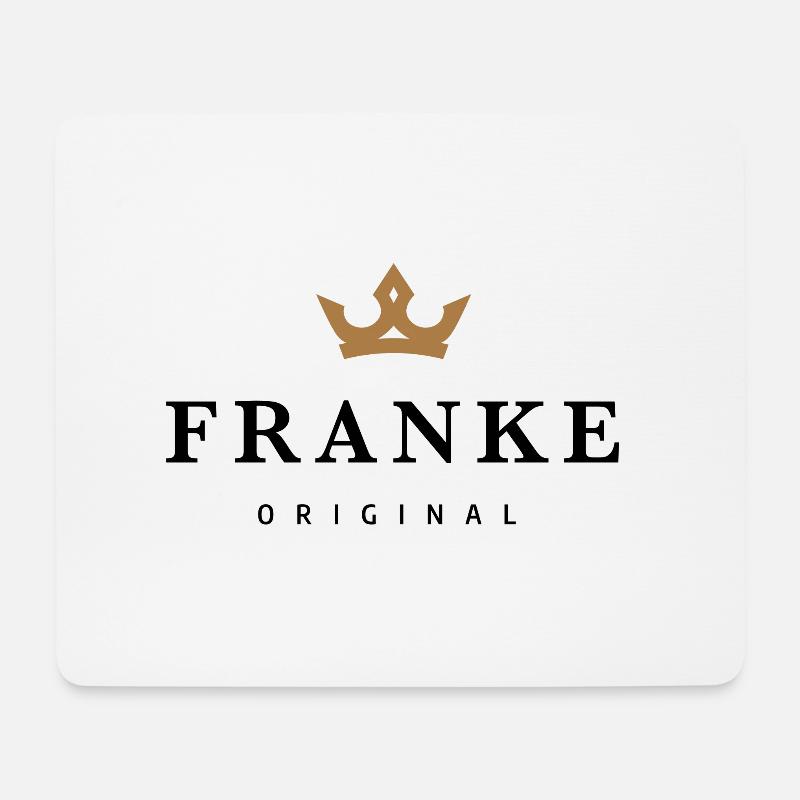 Franke - Mousepad (Querformat) - Weiß