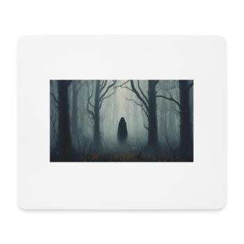 Hexe von Blair in Nordamerika Monster dunkel - Mousepad (Querformat) - Weiß - Vorne