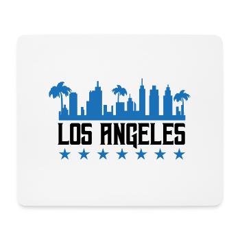 los angeles - Mousepad (Querformat) - Weiß - Vorne